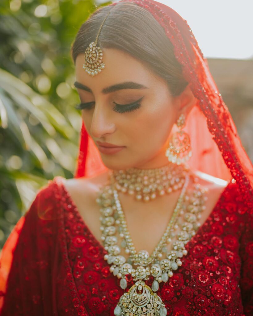 Red Bridal Lehenga