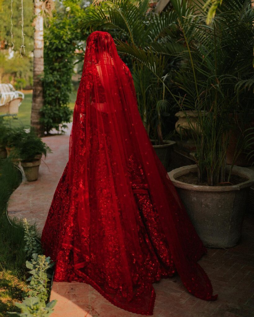 Red Bridal Lehenga