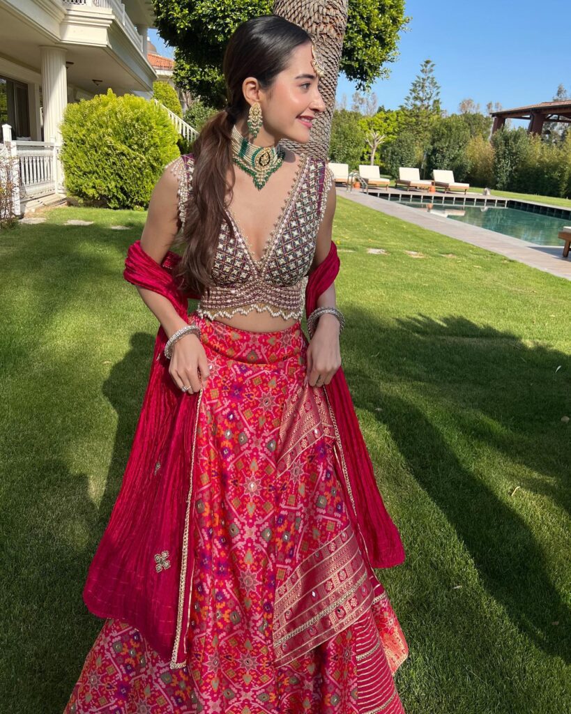 Red Bridal Lehenga