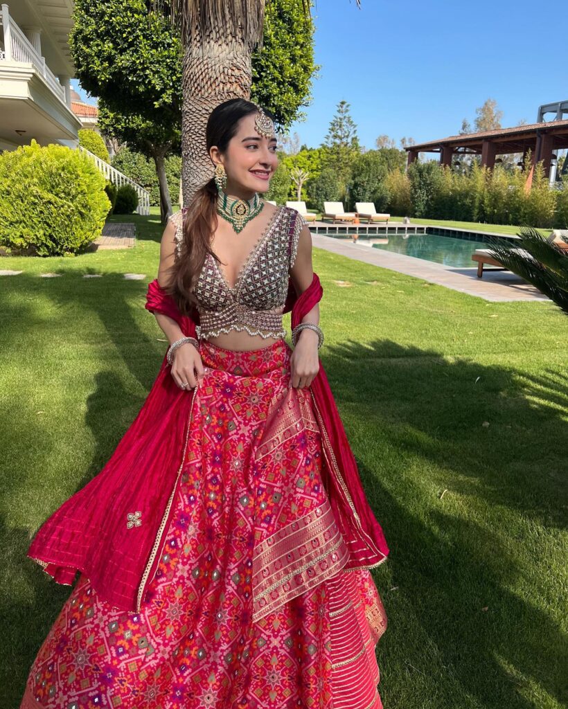 Red Bridal Lehenga