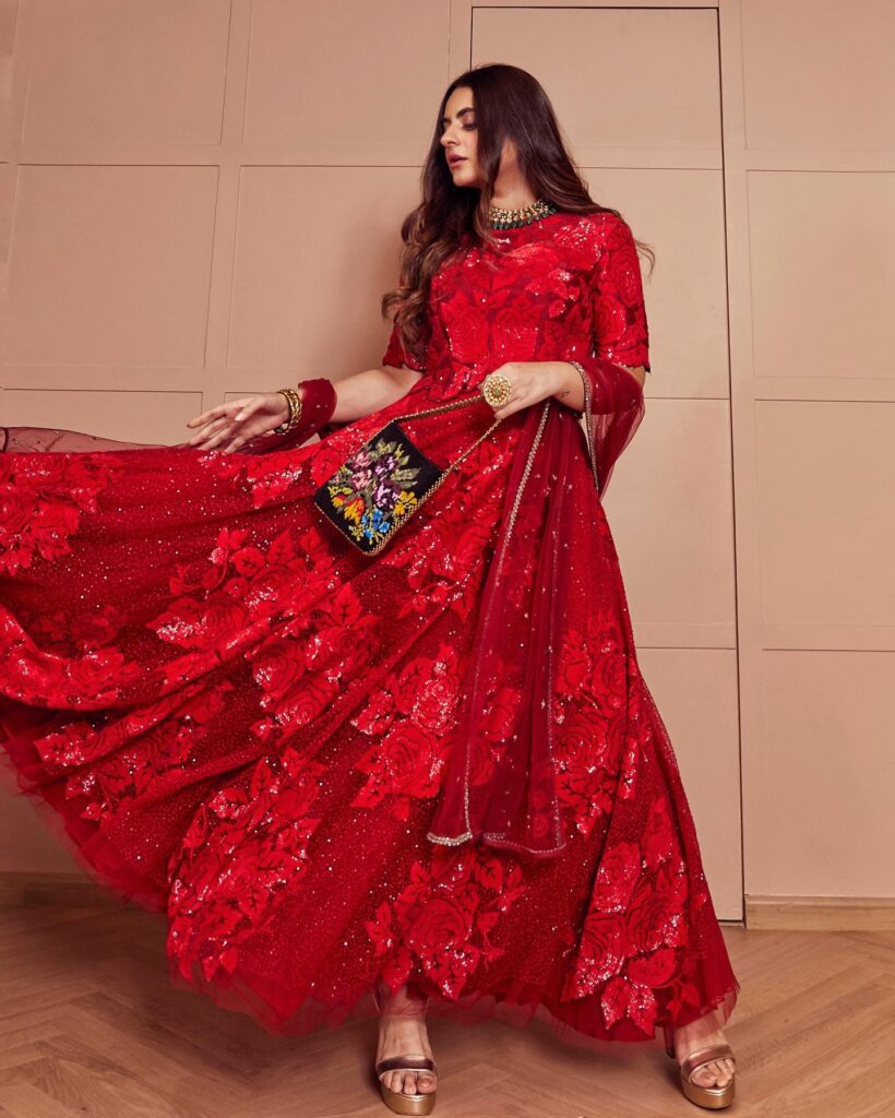 Royal Red Bridal Lehenga