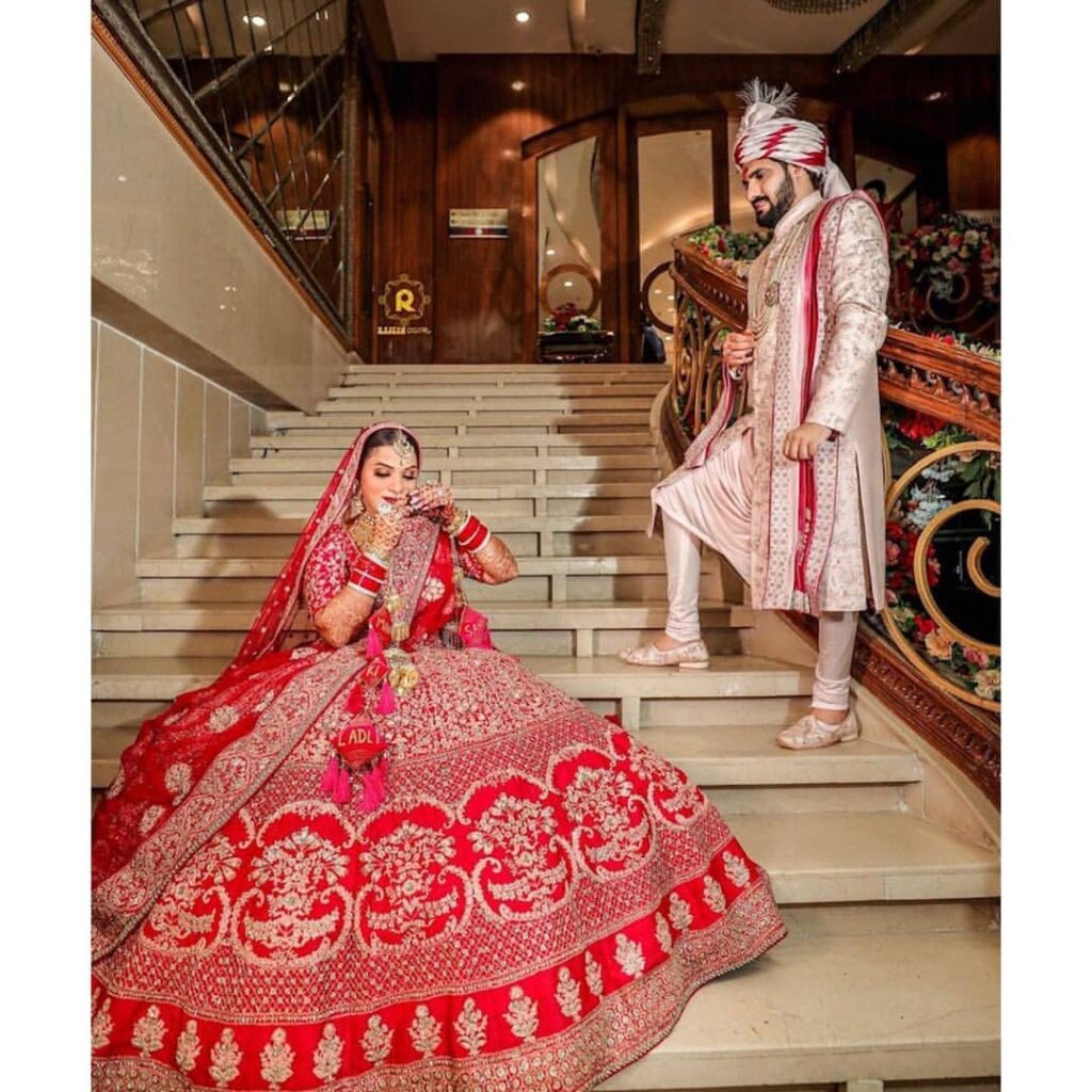 Royal Red Bridal Lehenga