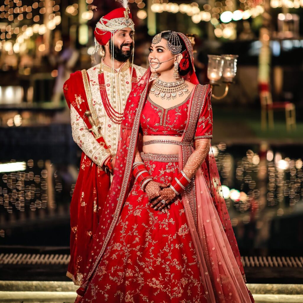 Bridal Lehenga Red Color