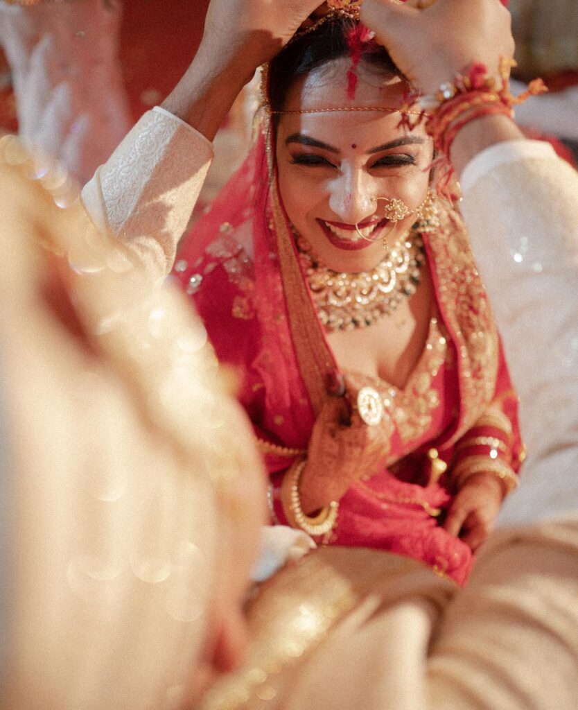 Wedding Red Bridal Lehenga