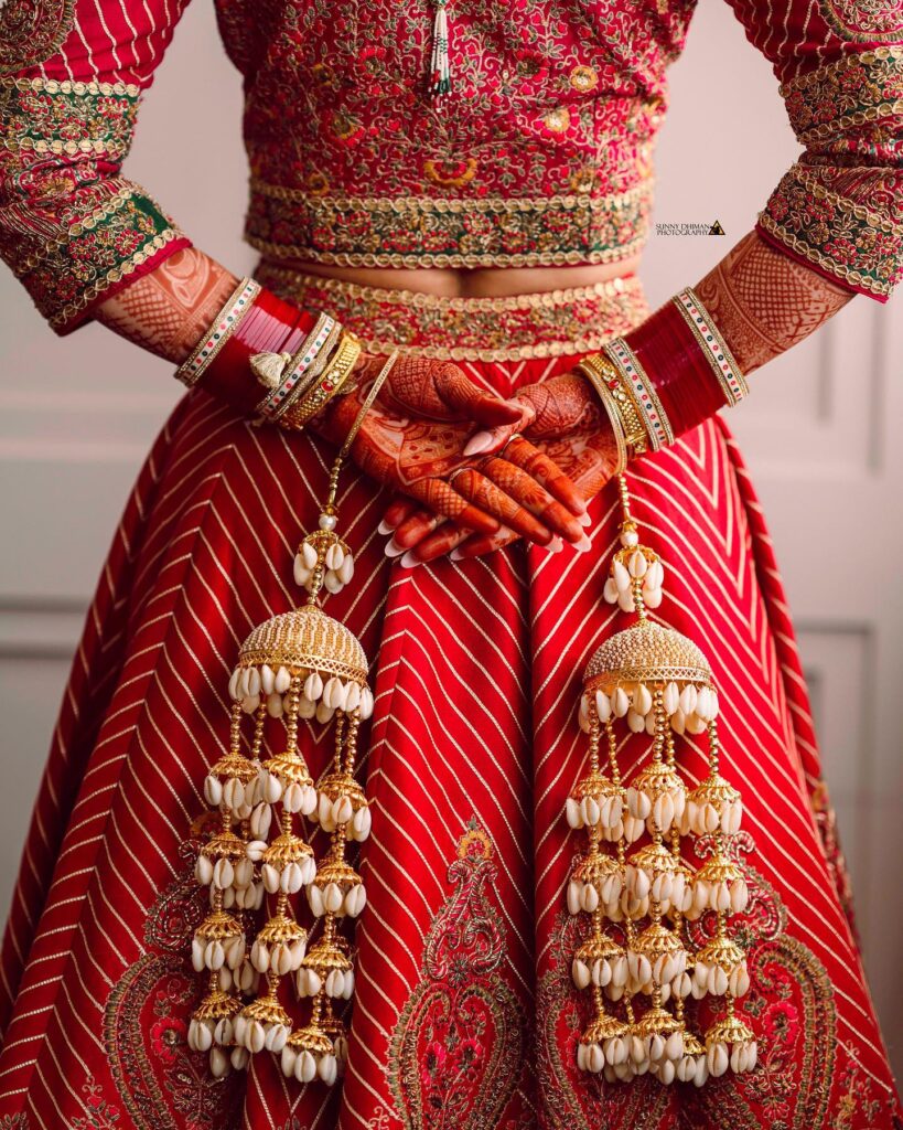 Wedding Red Bridal Lehenga