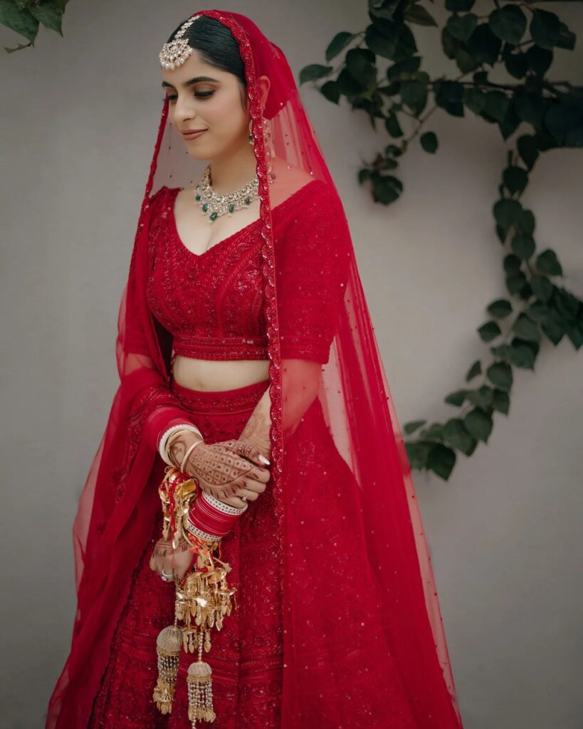 Royal Red Bridal Lehenga