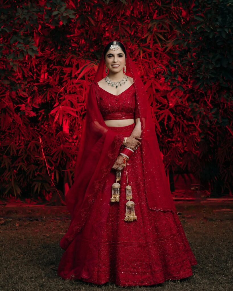 Royal Red Bridal Lehenga