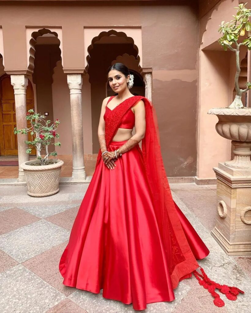 Royal Red Bridal Lehenga