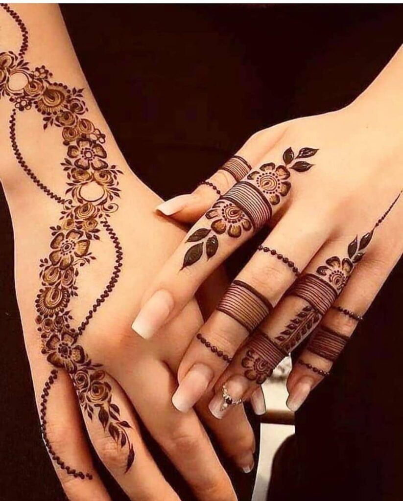 65 Finger Mehndi Design Ideas For 22 Brides Wedbook