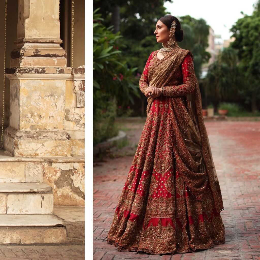 Red Wedding Lehenga