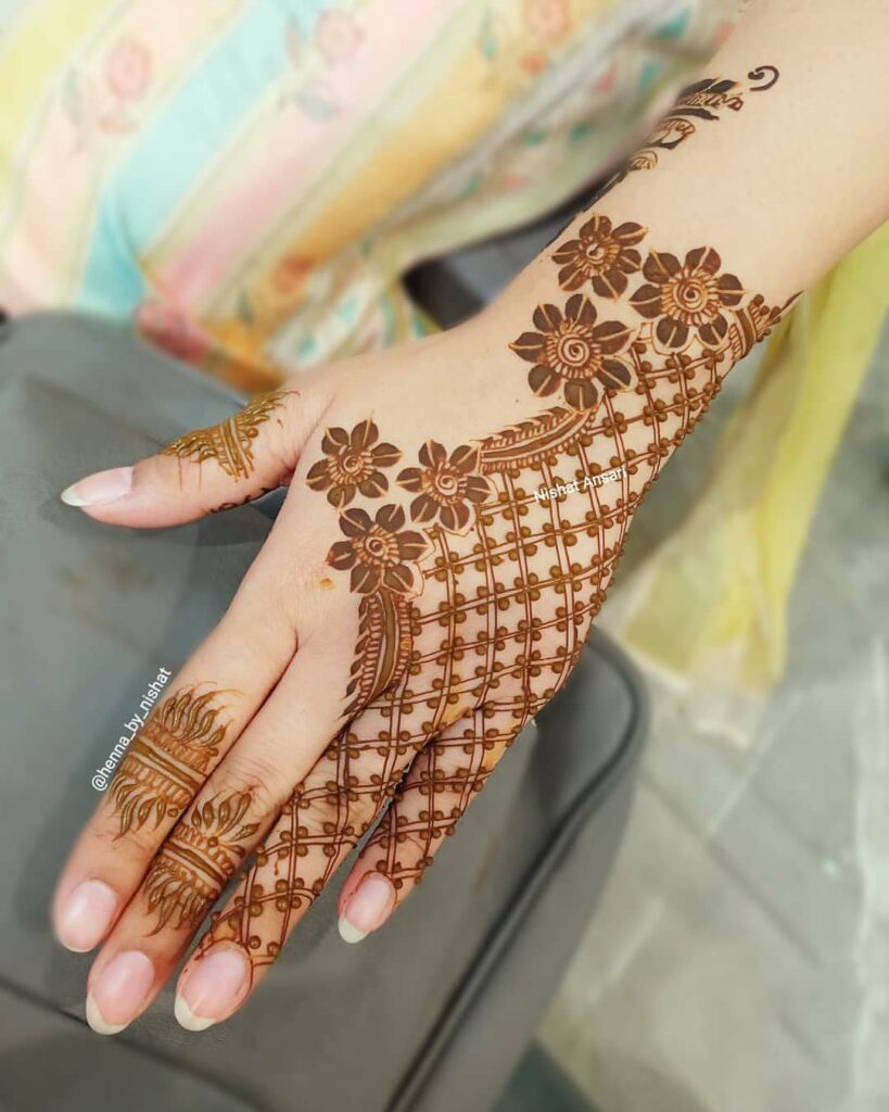 55 Back Hand Mehndi Designs 22 Simple Stylish Bridal Wedbook