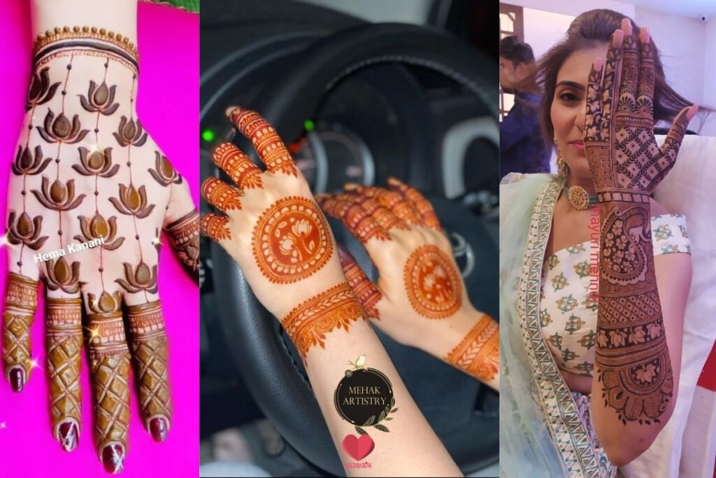 30 Simple and Easy Arabic Mehndi Designs for hands