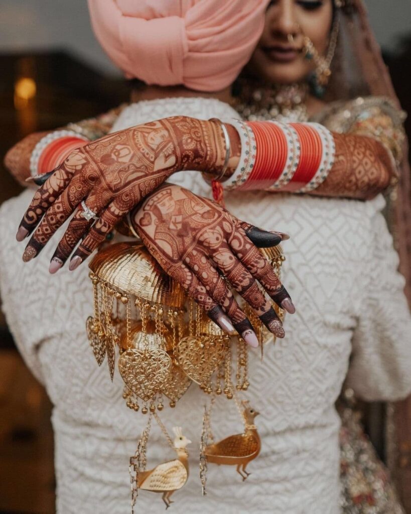 Bridal Back Hand Mehndi Designs