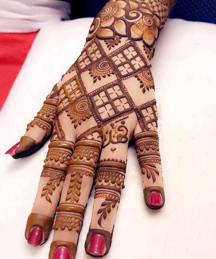 55 Back Hand Mehndi Designs 22 Simple Stylish Bridal Wedbook