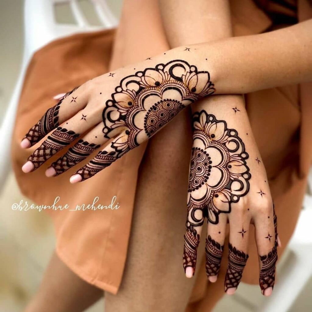 55 Back Hand Mehndi Designs 22 Simple Stylish Bridal Wedbook