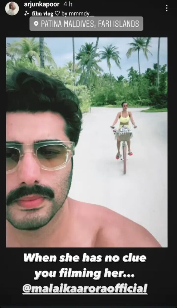 Arjun Malaika In Maldives