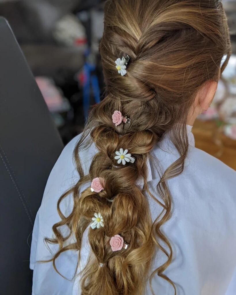 bridesmaid hairstyles for medium length