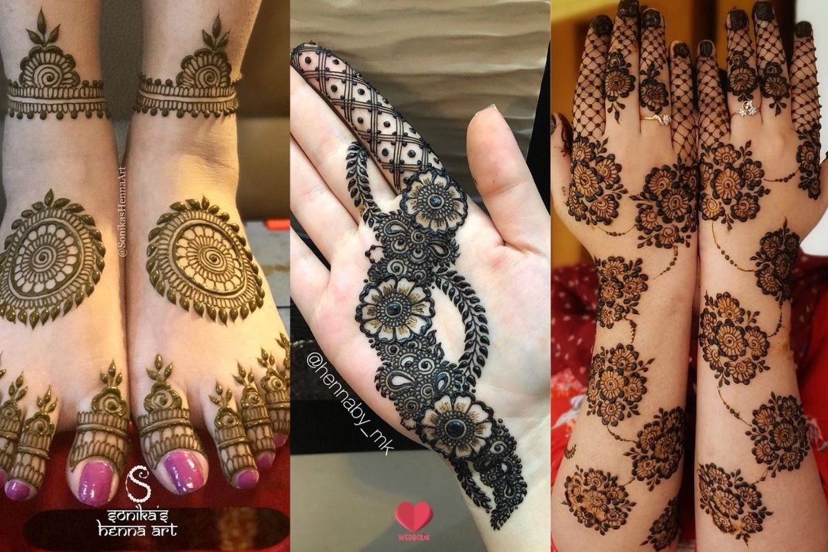 Karwa Chauth Mehndi Designs 2022 : करवा चौथ पर हाथों की रौनक बढ़ाने के लिए  लगवाएं ये ट्रेंडी मेहंदी डिजाइंस | Apply these latest mehndi designs on  Karva Chauth - Hindi Boldsky