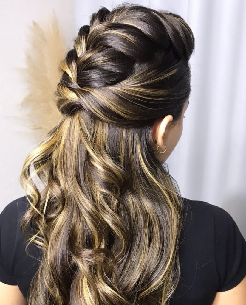 Bridesmaid Braid Hairstyle