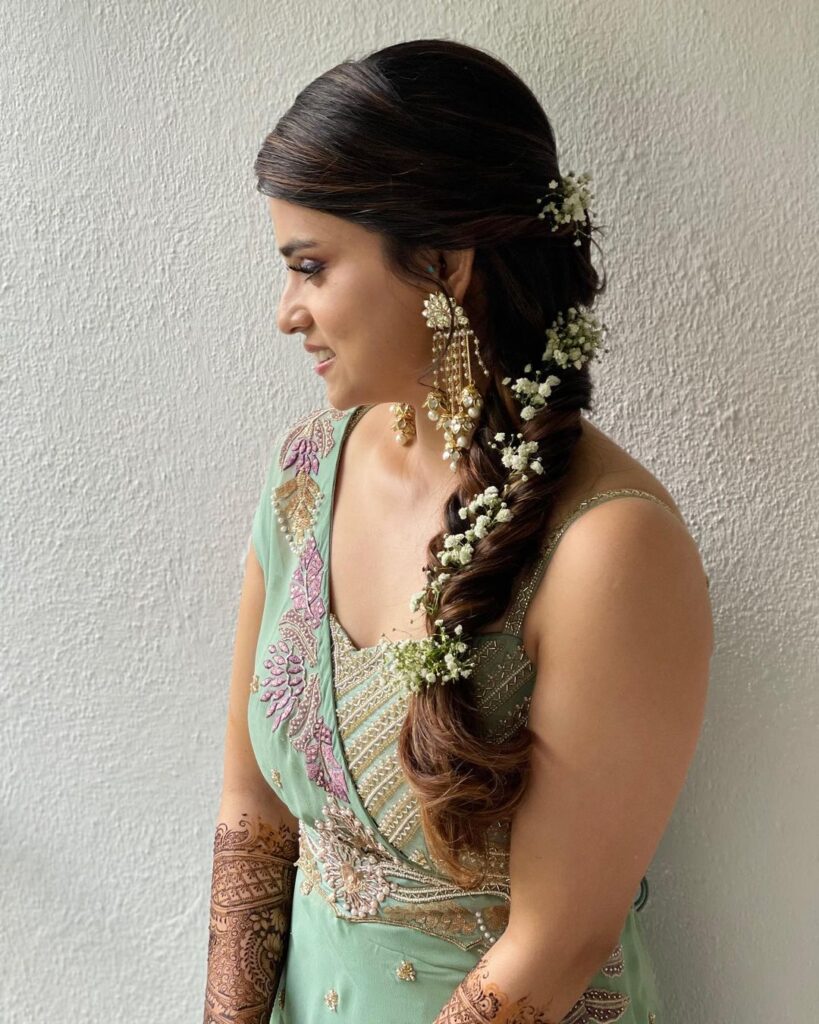 Bridesmaid Braid Hairstyle