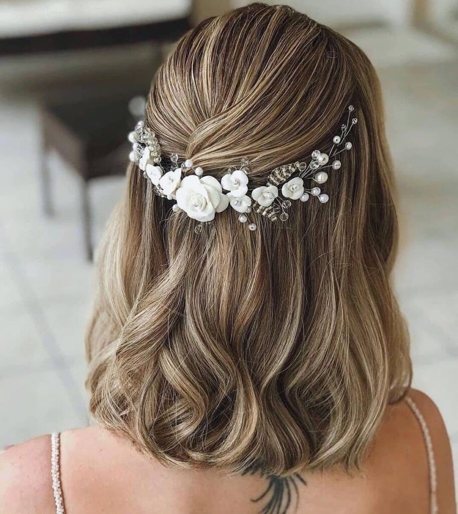 Short hair outlet wedding styles bridesmaid