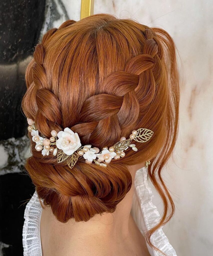 Bun Bridesmaid Hairstyle