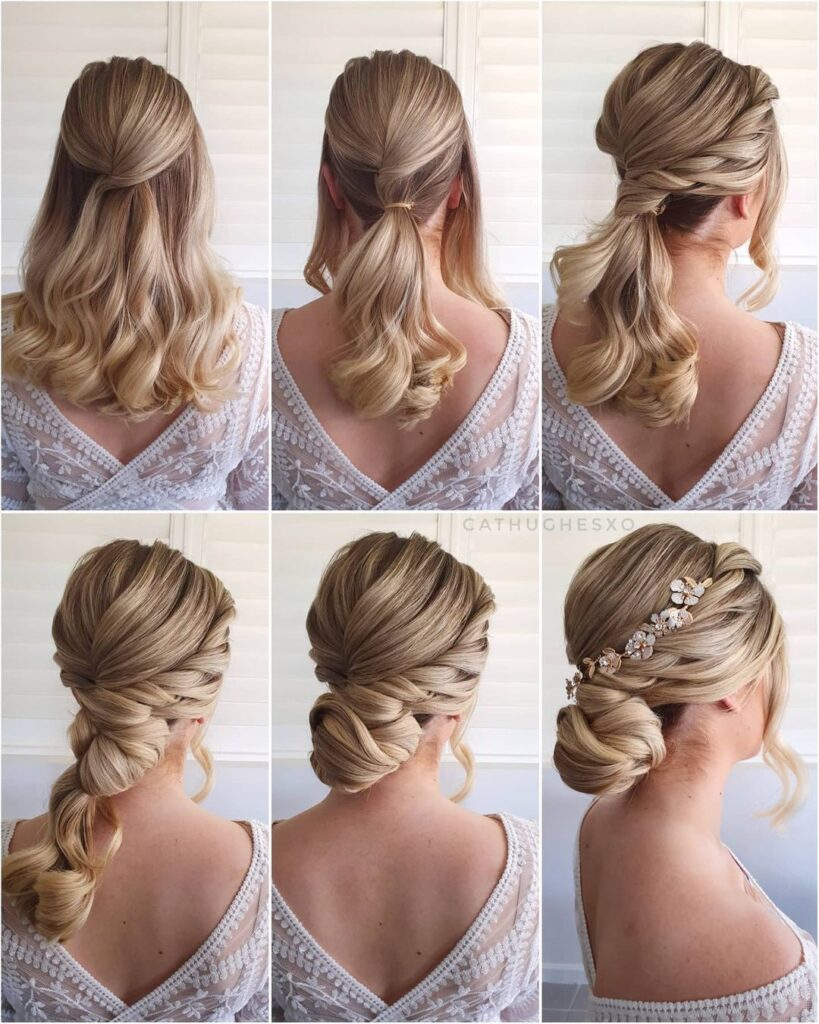 Bun Bridesmaid Hairstyle