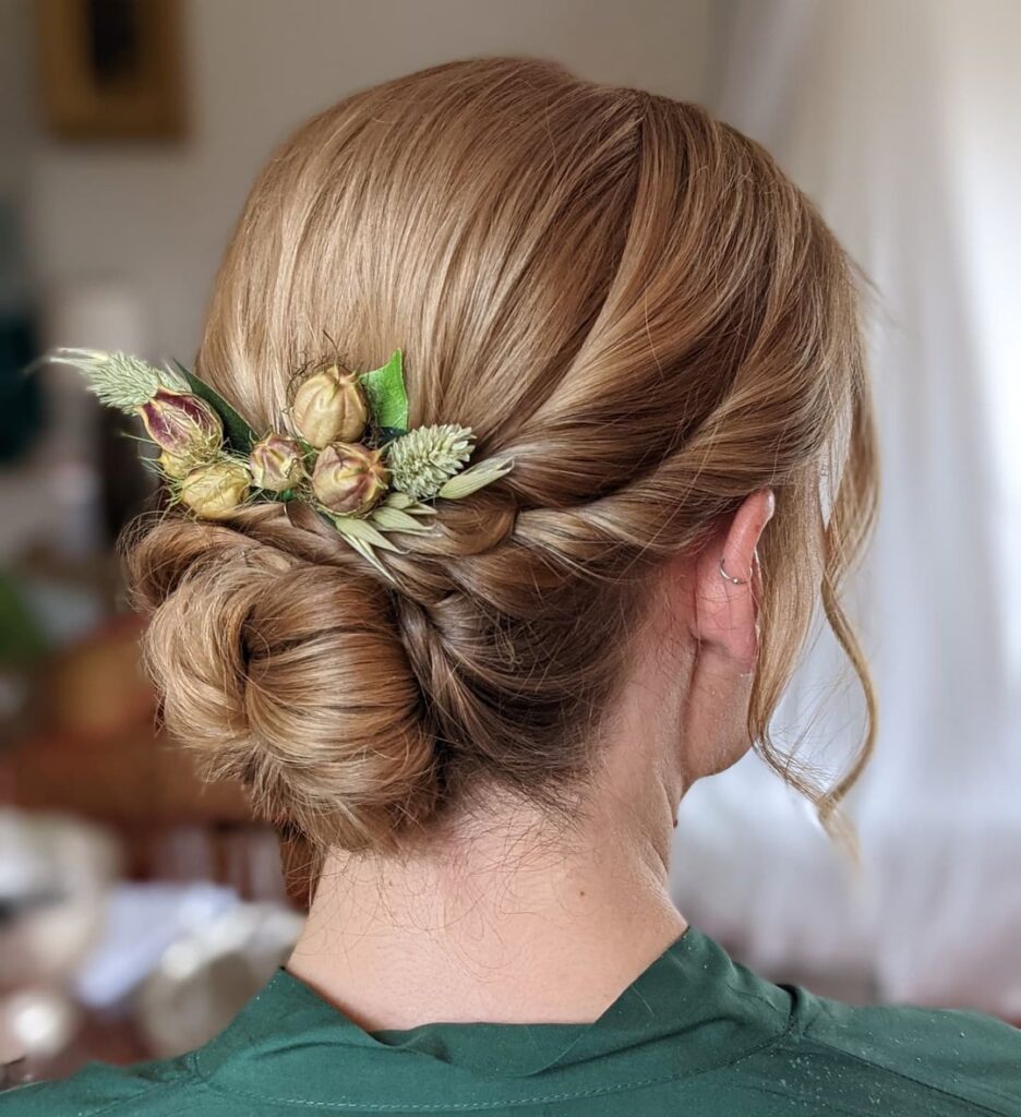 Bun Bridesmaid Hairstyle