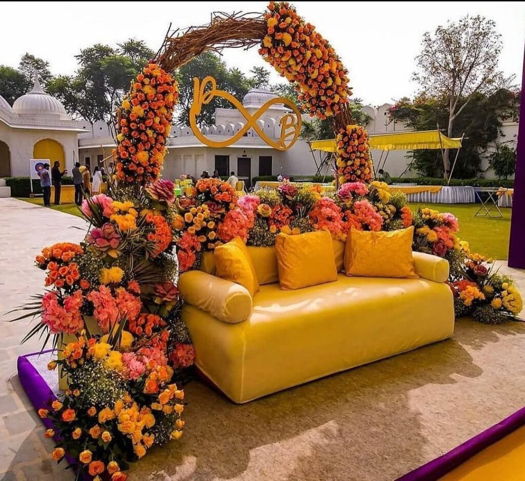 Haldi Function Decoration