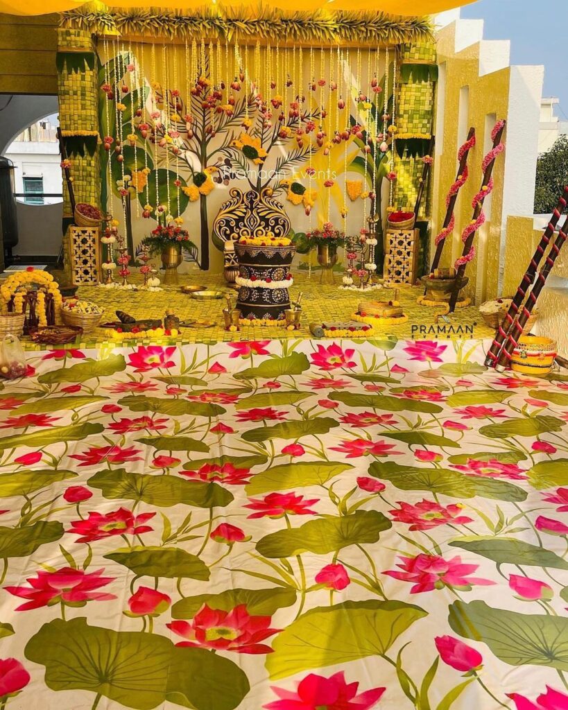 Haldi Decoration Idea