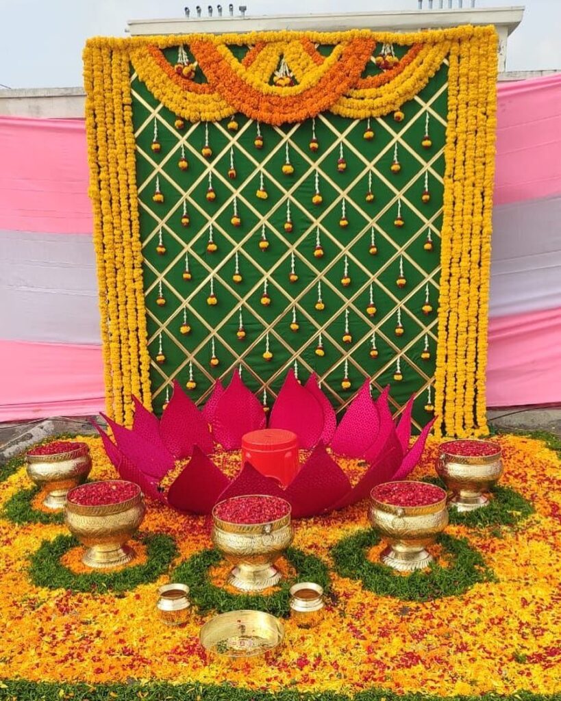 Top more than 140 decoration ideas for haldi kumkum best - noithatsi.vn