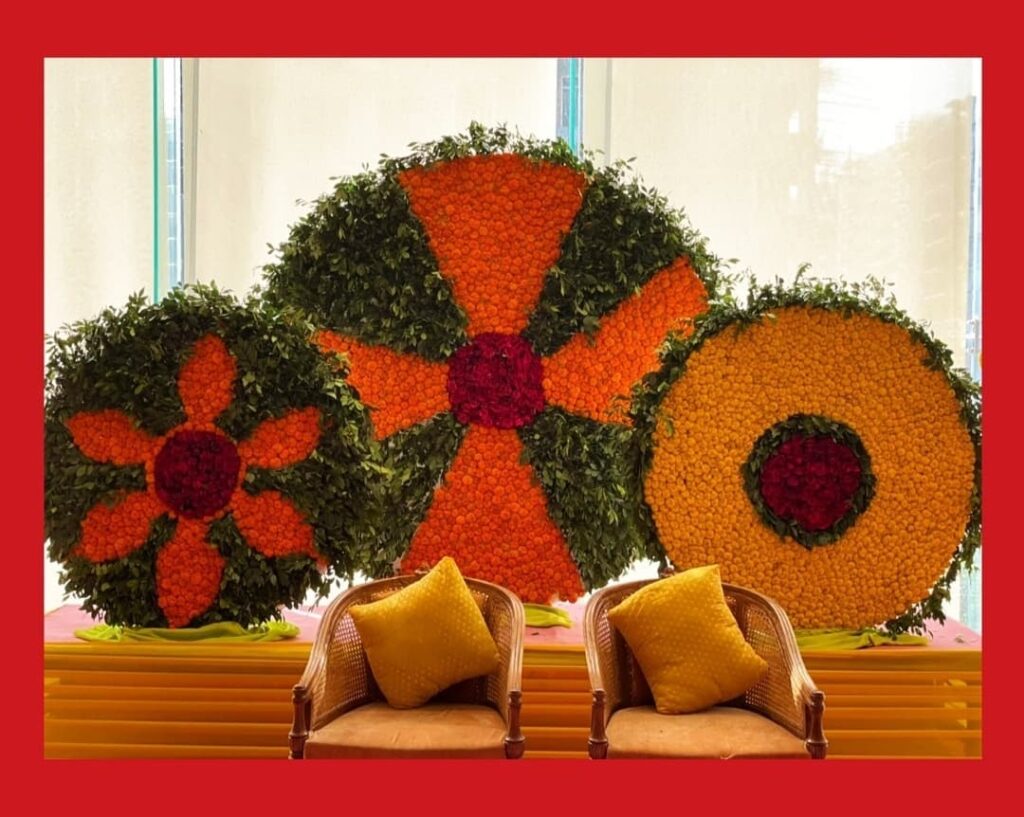 Haldi Decor Simple