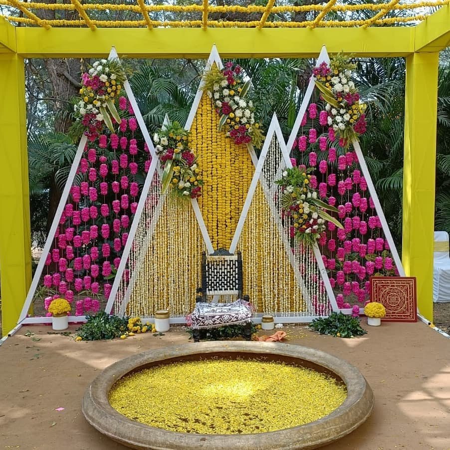 Haldi Decoration Idea