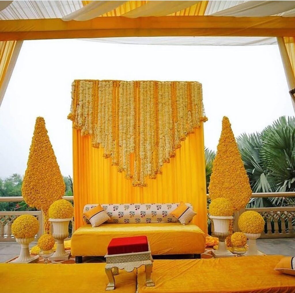 Haldi Seating Decor