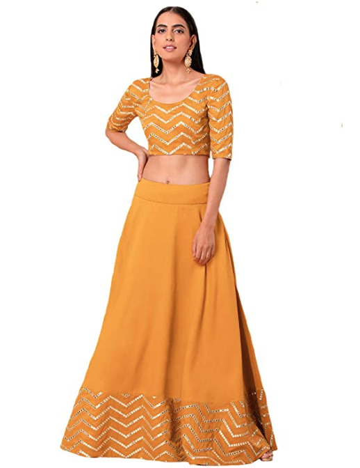 Haldi Function Dresses Online