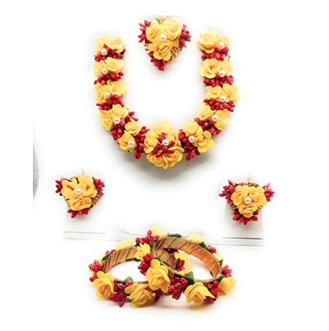 Floral Jewelry For haldi