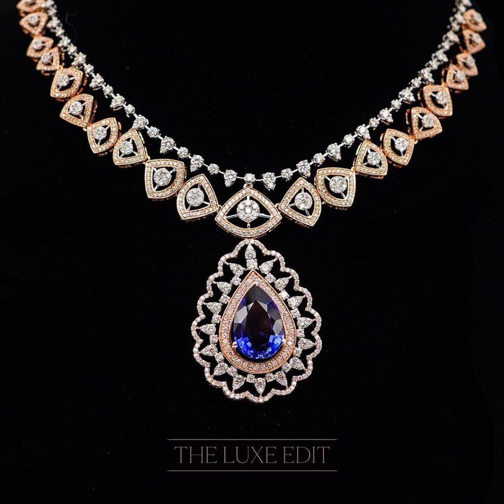 Diamond Necklace Set