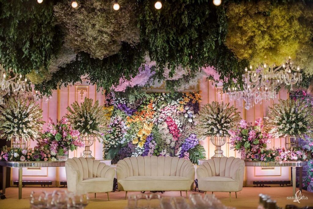 Simple Wedding Stage Decoration