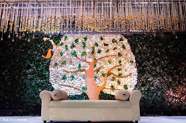 Simple Wedding Stage Decoration