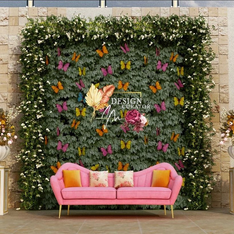 Low-Budget Wedding Stage Decoration