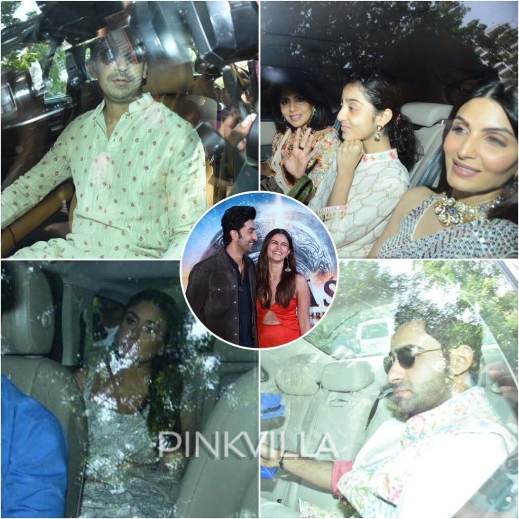 Guests at Ranbir Alia Wedding