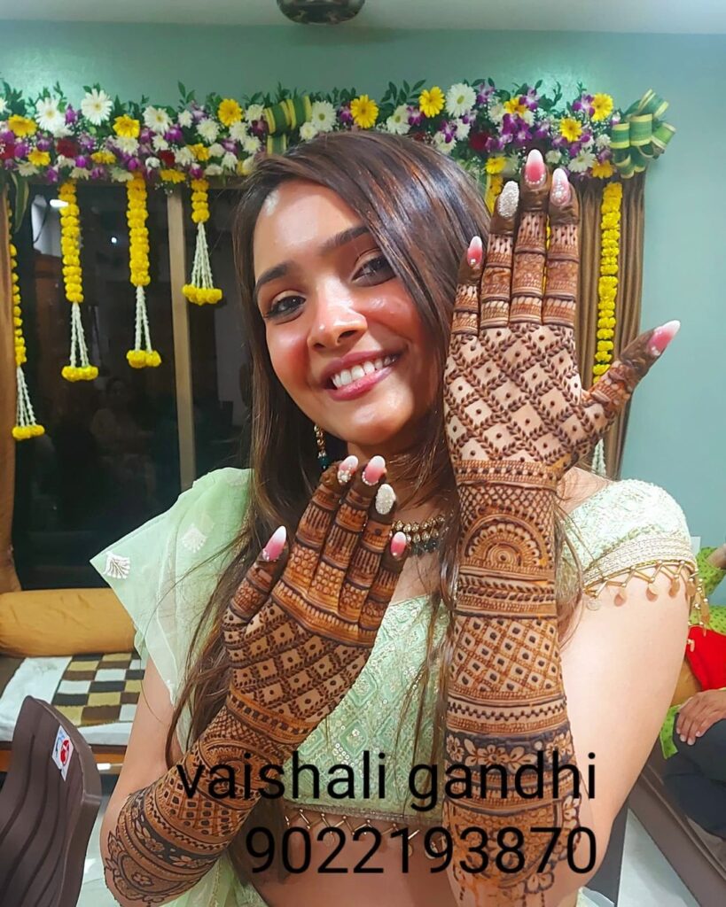 Bridal Full Hand Mehndi Design