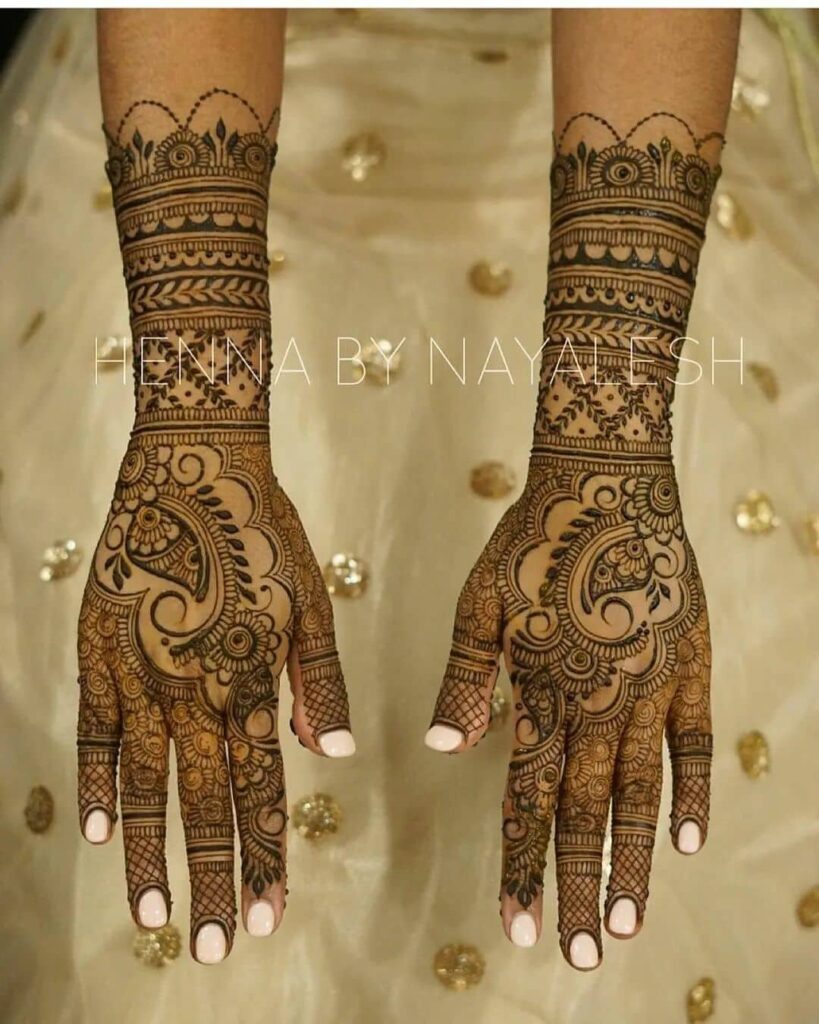 New Full Hand Mehndi Designs