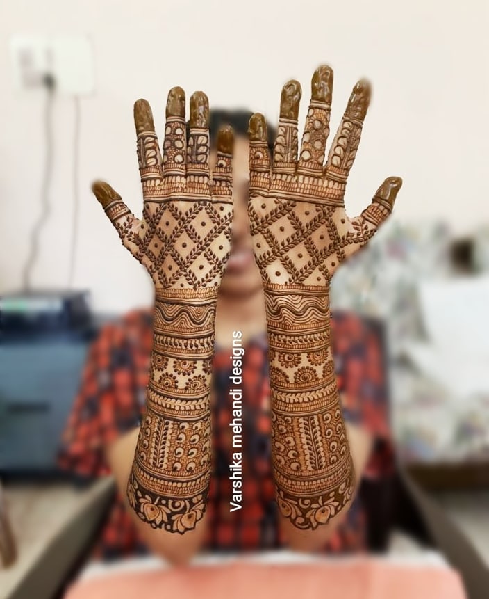 Full Hand Mehndi Designs