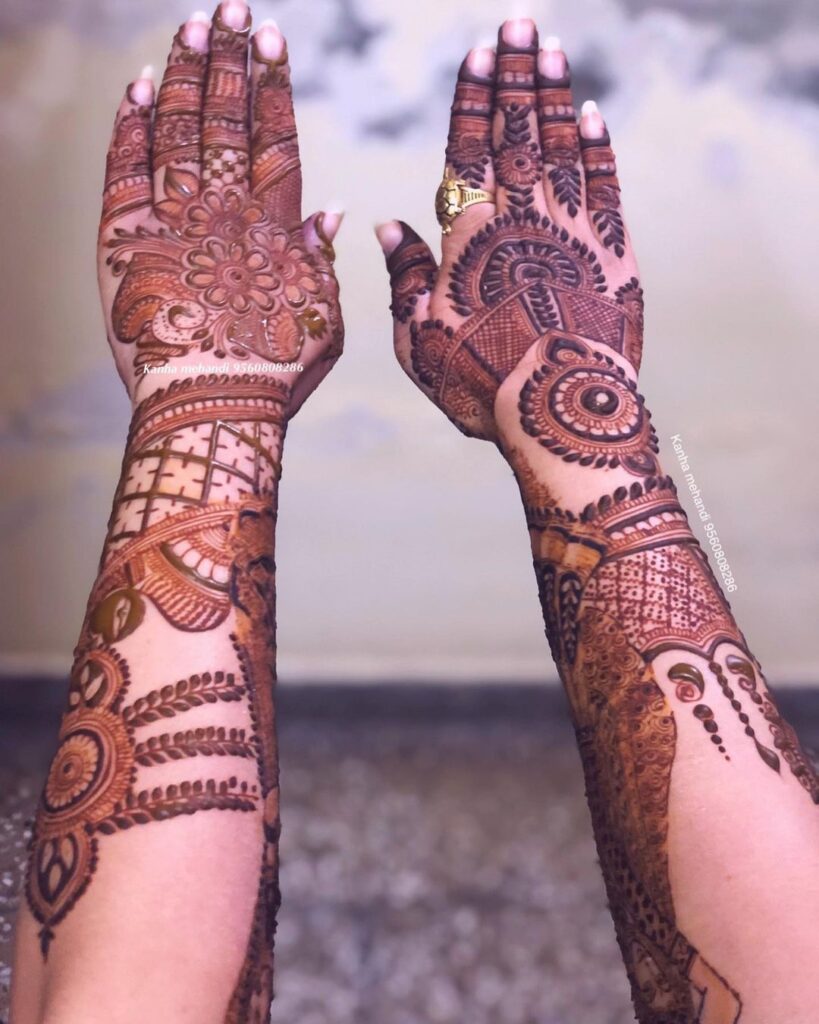 Full Hand Mehndi Designs