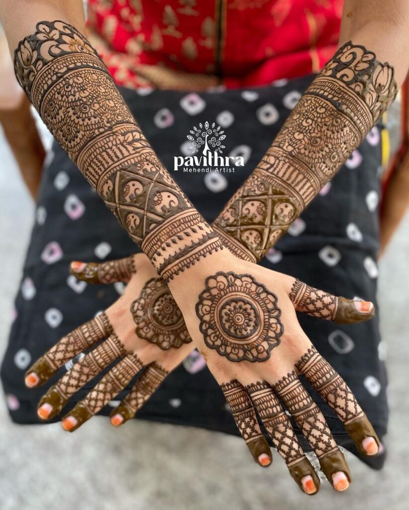 Full Hand Mehndi Designs