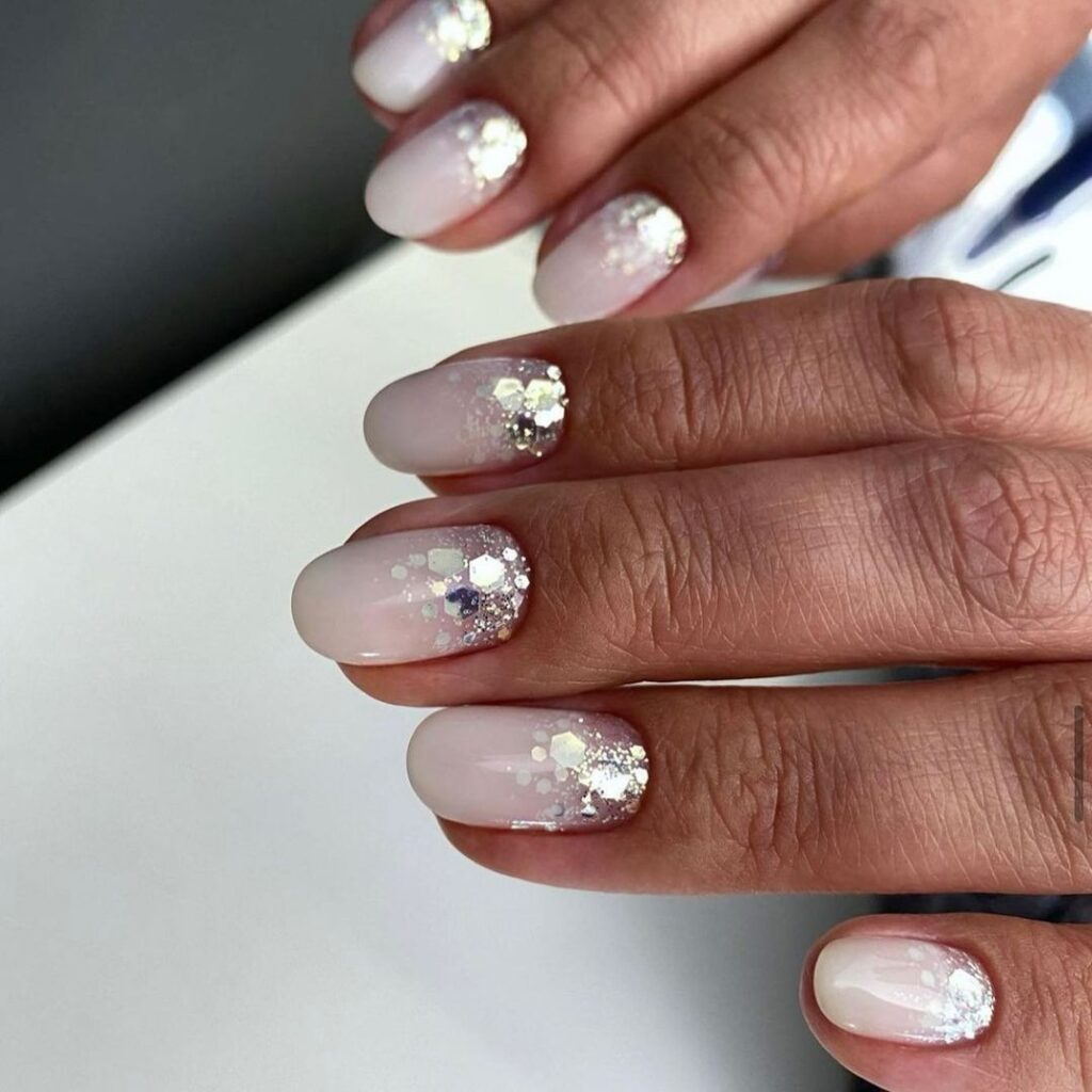 25 Glitter French Nails to Make Your Mani Sparkle and Shimmer