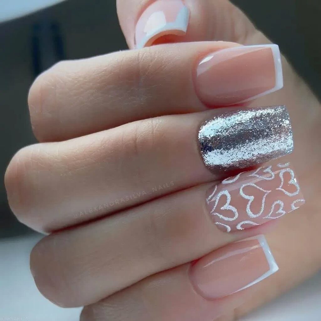 Glitter Nail Design