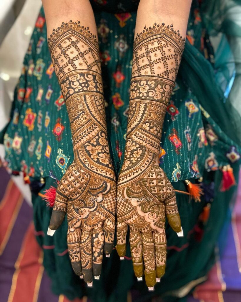 Full Hand Mehndi Design