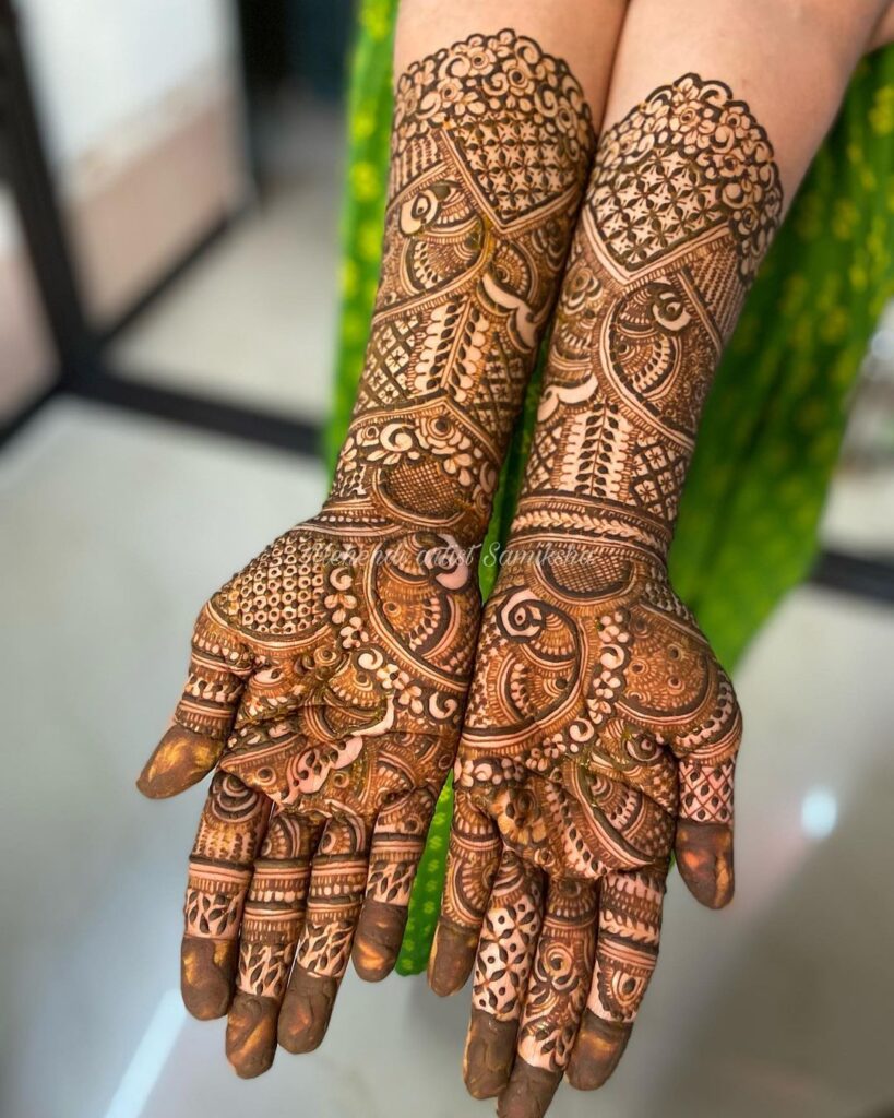 Full Hand Mehndi Design